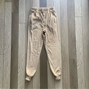 Skims Brown Velour Joggers